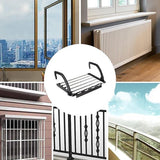 Wasdroger, radiator, balkon, wasrek, radiatordroger, inklapbaar, hangdroger, washanger, wasrek voor kleine sokken