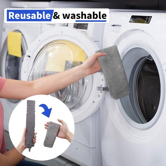 Telescopische plumeau Wasbare stofmop met 4 wasbare doeken, telescopische reiniger, telescopische plumeau, lange uitschuifbare plumeau voor slaapbank, meubelvloer, huishoudspleetstof