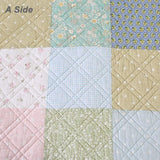 Sprei 150 x 200 cm katoen bedsprei dun zomer dekbed dekbed (blauw, 150 x 200 cm)