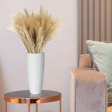 Rustiek ontwerp: decoratieve vaas voor thuisgebruik, minimalistisch honingraatontwerp