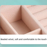 Sieradendoos, kleine reissieradenorganizer, opbergkoffer voor halsketting, oorbellen, armbanden, ringen, fluweel, luipaard, sieraden, geschenkbox voor meisjes en vrouwen (luipaard)