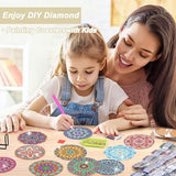 5D Diamond Painting onderzetters accessoires: 8 x onderzetters