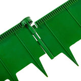 Slakkenhek en bloembedrand | Slakkenbescherming, slakkenbarrière, slakkenbarrière voor de tuin - geen chemicaliën | Plug-in-systeem - eenvoudig, effectief en uitbreidbaar | Kunststof | Groen | 1 meter