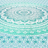 Wandkleed Groene Ombre