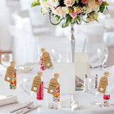 Glazen reageerbuisjes met kurk, 20 ml mini-glazen flessen, kleine reageerbuisjes met hanger, etiketten, trechter, henneptouw, gastgeschenk, bruiloft, feestdecoratie