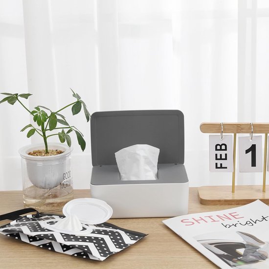 1 stuk vochtige doekjes voor baby's en 2 stuks babydoekjes dispenser dispenser toiletpapierbox dispenser herbruikbare natte doekjes zak vochtige doekjes houder voor onderweg thuis kantoor