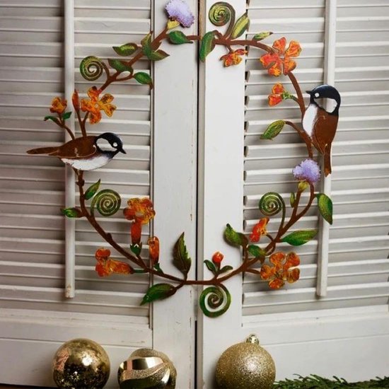 Krans,ijsmaanster,diameter is 30 cm