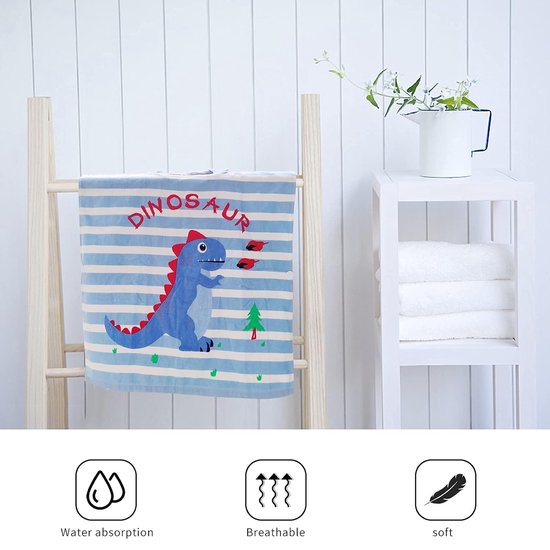 Badponcho, kinderponcho, badhanddoek, baby capuchon, strandhanddoek, cartoon absorberend, kind strandhanddoek, kinderbadhanddoek met capuchon voor strand, zwemmen, douche