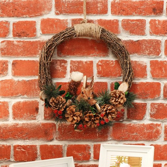 paasdecoratie is voorzien van een koord waaraan hij eenvoudig kan worden opgehangen. Perfect voor een paasstruik