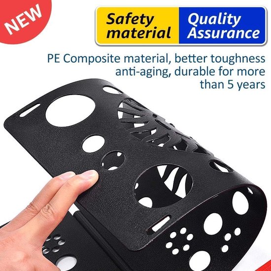 Opvouwbare plank Verstelbare Pollover-broeken Overhemden Wasgoed Vouwhulp voor kinderen en volwassenen voor waskleding T-shirtvouw Opvouwbare wasplank Overhemdvouw (zwart)