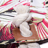 Grote strandtas met ritssluiting 58 x 38 x 18 cm verenopdruk shopper schoudertas strandstijl, zwart