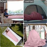 Slaapzak, 3 seizoenen, ultralichte mummieslaapzak [800 g], slaapzak kleine verpakkingsmaat & volwassenen - outdoor, camping, trekking, indoor