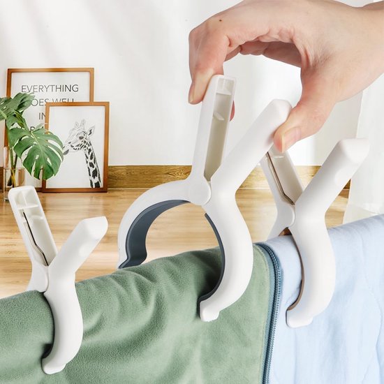 handdoekklemmen, 8 stuks = towel clips, 8 pieces