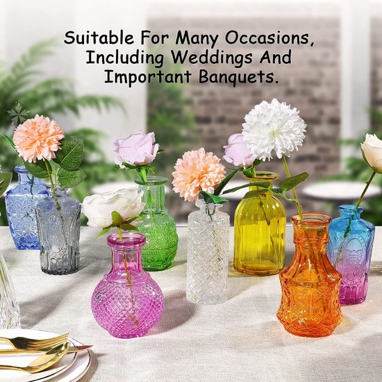 Vaas,hoogte van 11 cm tot 15 cm