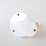 Keukenrolhouder haas&wortel, wit, lengte16 cm, breedte 20 cm, hoogte 34 cm