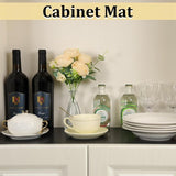 Lademat 60x600cm mat voor lades koelkast matten voor lades planken kast koelkast (zwart, 60cmx6m)