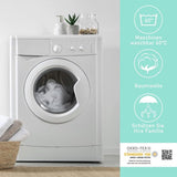 Waterdichte matrasbeschermer, 160 x 200 cm, katoen, ademende matrasbeschermer, wit Waterdichte matrasbeschermer, 160 x 200 cm, katoen, ademende matrasbeschermer, wit