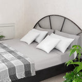 Kussen voor bed 40 x 70 cm Hoofdkussen Set van 2 binnenkussens hypoallergene anti-mijt zachte kussenvulling met kussensloop katoen en polyester. Afneembaar en wasbaar slaapkussen voor in huis/hotel