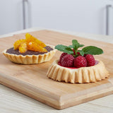 vormpjes, 10 x mini-tartelette vormpjes, Ø 11 cm, antiaanbaklaag, bakvormen set, voor mini-fruitbodem, mini-taartjes en mini-taart