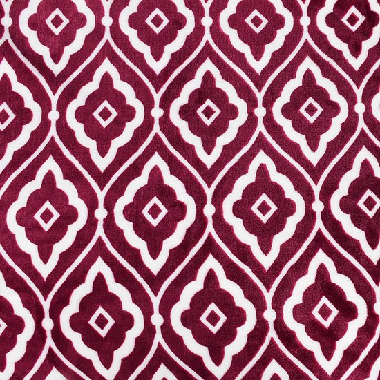 Marokkaanse lotusblauwe fleece deken voor bank, licht, zacht, gezellig loungedeken voor alle seizoenen.