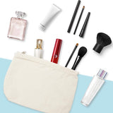 Cosmetische tas, corduroy, cosmeticatasje, stoffen cosmeticatasje met ritssluiting, make-uptas, make-up-organizer voor meisjes en dames, melkwit, kaki, groen (25 x 18 x 5 cm), melkwit, kaki,