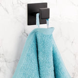 Set van 2 saunahanddoeken, handdoeken, 70 x 200 cm, katoen, azuurblauw