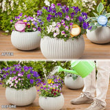 4 stuks grote planten-gietballen, 26,5 x 8 cm, meerkleurig, voor planten, irrigatieballen, potplanten, zelfbewatering, pvc, irrigatieballen, waterdispenser voor planten