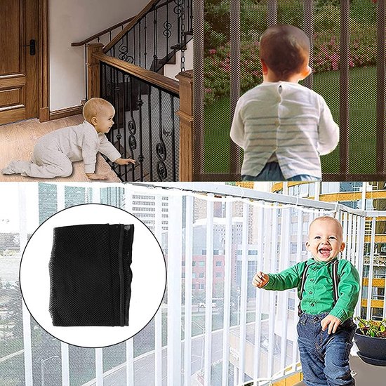 Traphekje – Kinderhekje Voor Baby, Hond en Huisdier -  Als Beste Geteste Veiligheidshekje voor Baby – Deurhekje