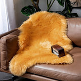 Nepbont Vloerkleed Pluizig Zacht Warm Modern Vloermat Bankmat Imitatiebont Deco Bont Onregelmatig Bedmat Wol Lang Haar Optiek Gezellig