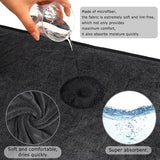 Droogdoeken, douche, set van 3 microvezeldoeken, droogdoek, pluis- en streepvrij, extreem absorberend, microvezeldoeken, handdoeken, 40 x 60 cm, voor verschillende gelegenheden