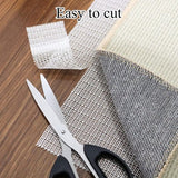 Antislipmat, antisliponderlaag, antislip, op maat te snijden, universeel voor tapijten (wit, 60 x 180 cm)