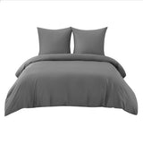 Dekbedovertrek 3-delige beddengoed van 200 x 200 (1 x dekbedovertrek + 2 x kussenslopen) bestaat uit 100% natuurlijk katoen