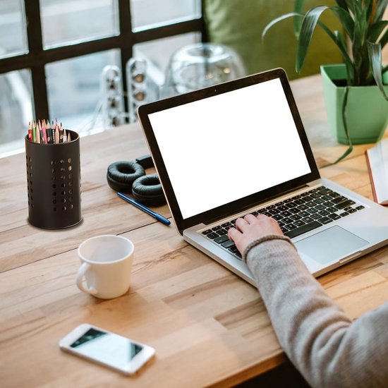 Keukengereihouder, roestvrijstalen gebruiksvoorwerpcaddy, gebruiksvoorwerporganisator voor spatels, keukendecoratie, set van 2, zwart en wit