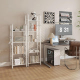 Staand rek 4 niveaus wit