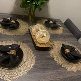 Set van 3 decoratieve ballen 4" decoratieve glazen ballen mozaïek ballen voor vazen ​​kommen tafel centerpieces decoraties ornamenten voor thuis feest mantel vakantie