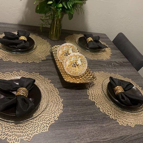 Set van 3 decoratieve ballen 4" decoratieve glazen ballen mozaïek ballen voor vazen ​​kommen tafel centerpieces decoraties ornamenten voor thuis feest mantel vakantie