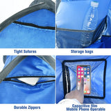 Mini-hoofdtent, pop-up tent mini, mini-hoofdtent, pop-up tent tegen de zon, strandopvang pop-up hond, mini-strandtent, ideaal voor strandkamperen en buitenactiviteiten (koningsblauw)