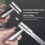 Bidet handdouche met slang Handdouche voor bidettoilet met haak Handbidetsproeier voor toiletbidetsproeier