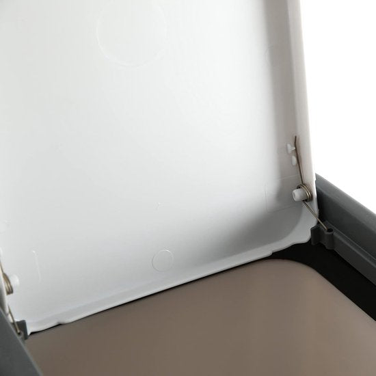 Zweimer vuilnisbak, grijs, ca. 23 l