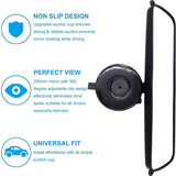 Achteruitkijkspiegel, rij-instructeur spiegel, auto-binnenspiegel met zuignap, universele auto-binnenspiegel voor auto, SUV, CRV, bestelwagen, vrachtwagen, 250x71mm