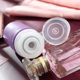 Siliconen reisflessenset 90 ml, set van 4 reisflessen om te vullen, lekvrij, cosmetische flessen voor het vullen van reizen, container, BPA-vrij, FDA-goedgekeurd, voor het vullen van douchegellotion