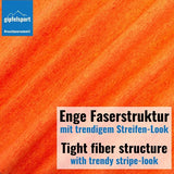 Microvezel handdoek, voor sauna, fitness en sport - strandhanddoek, sporthanddoek - 200x90cm - Oranje Gepatroneerd