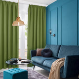 Verduisteringsgordijnen met thermische isolatie, plooiband, ondoorzichtig Blackout gordijnen met thermische isolatie, plooiband, ondoorzichtig.