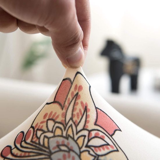 Bankovertrek voor 1/2/3/4-zitsbank, stretch, zacht, elastisch, kleurecht, bloemenpatroon