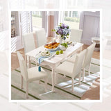 Stoelhoezen, set van 4 of 6 stuks, door stretchaandeel universeel te gebruiken, afneembare stoelovertrek, beschermhoes, voor thuis, in de eetkamer, maar ook voor een moderne bruiloft, decoratie hotel, restaurant