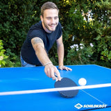 Tafeltennisset, voor 4 spelers, 4 batjes en 5 ballen in een tasje