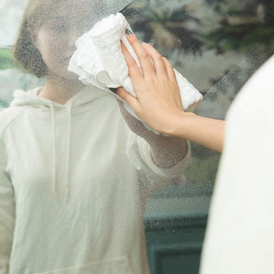 2 stuks spiegelplaten zelfklevende flexibele spiegelmuurstickers niet-glazen spiegelstickers rolspiegelstickers voor huisdecoratie (100x50cm)