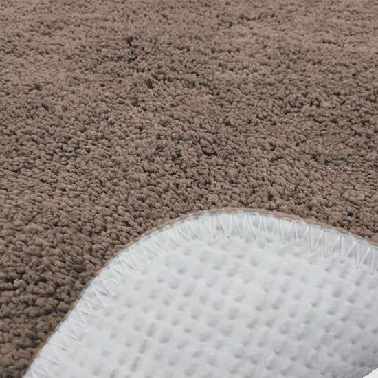 Badmat 70x120cm Rechthoek Taupe