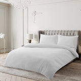 Deconovo super beddengoedsets dekbed dekbedovertrek kinderen ademend microvezel, 3-delig: 200 * 220cm + 2x50*80cm, lichtgrijs