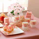 Kunstbloemen Roze Rozen, 30 stuks 8cm Boeket Kunstmatige decoratieve bloemen Neprozen met stengels en kaart voor Valentijnsdag Huis Tuin Verjaardagsfeestje DIY Bruiloft Decoratie